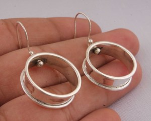 Wholesale 925 <b>Sterling</b> <b>Silver</b> <b>Dangle</b> <b>Earrings</b> for Women High Quality Real 925 <b>Silver</b> Drop <b>Earrings</b> Wedding Party Jewelry - Product Image 1