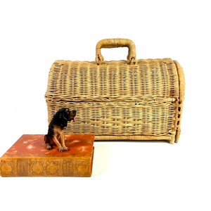 Manuel de luxe rotin en osier tissé autre animal de compagnie nid maison poussettes sac à dos transporteurs le plus bas prix - Product Image 6