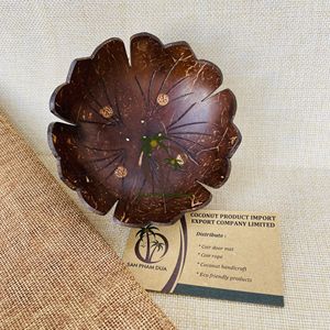 <b>Cheap</b> Price Sustainable Coconut Shell Soap Dish <b>Sets</b> Vintage Handpainted Eco-Friendly Wood Tray Holder Biodegradable Business - Product Image 4