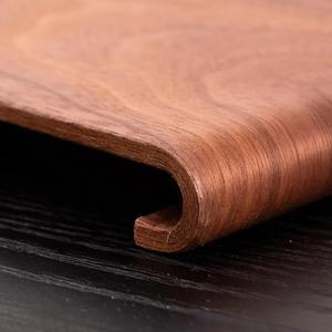 Bandeja de Madera Japonesa Pequeña de Nogal para Servir Café y Té, Plato Minimalista Estilo Wabi-Sabi para Frutas y Aperitivos, Vajilla Rústica para Cocina - Product Image 2