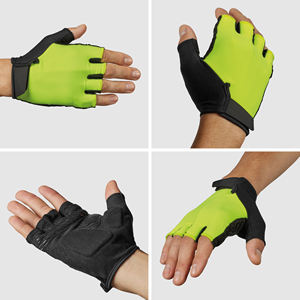 Guantes de Ciclismo Personalizados al por Mayor, Transpirables, de Medio Dedo, Antideslizantes, para Verano, Unisex - Product Image 2