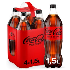 Oferta Especial: Coca Cola Cherry Zero Azúcar, 12 Botellas PET de 500ml, Bebida Gaseosa, Venta al Por Mayor, Sabor Original, Sin Azúcar - Product Image 5