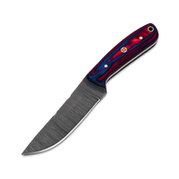 Maßgefertigte Gravierte Taschenmesser D2 Stahl Feststehende Klinge Mini Taktisches Jagd-Camping-Outdoor-Überlebens-Geschenkmesser