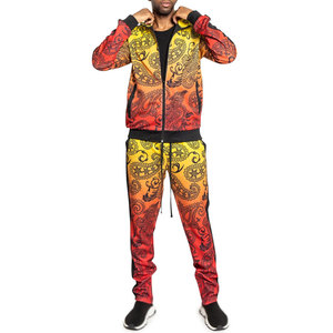 Trendy Design <b>Athletic</b> Sublimation Tracksuit For Men Lightweight And Comfortable Sportswear - Product Image 1