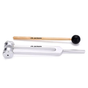Ensemble de diapasons neurologiques médicaux manuels 128Hz, 256Hz et 512Hz en alliage d'aluminium, instrument de thérapie sonore - Product Image 1