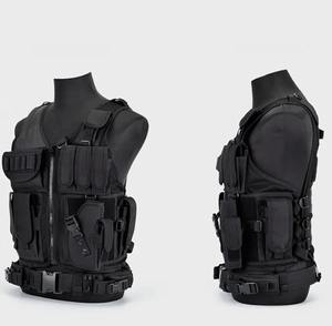 Gilet tactique réglable, respirant, ergonomique, polyvalent, confortable et durable pour le paintball et les activités de plein air - Product Image 5