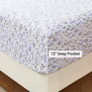 Nouvel Arrivage – Parure de Lit de Mariage Moderne 4 Pièces en Lin Tissé de Haute Qualité, Imprimée, Écologique et Personnalisable, 300 Fils/Pouce² - Product Image 3