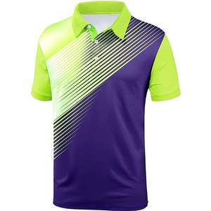 Camiseta Polo Casual de Manga Corta para Hombre, Fabricada en Pakistán, de Algodón, Sublimada, en Venta - Product Image 4