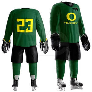 Uniforme Personalizado para Equipo de Hockey sobre Hielo, Ropa Deportiva para Hockey sobre Hielo, Material Transpirable - Product Image 4
