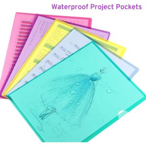 Confezione da 25 Cartelle Portadocumenti Trasparenti Formato Letter, Eleganti Buste in Polietilene per Organizzare Documenti - Product Image 4