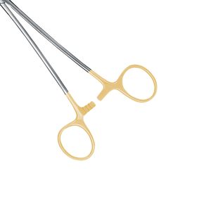 Micro Vascular Pattern Perma Sharp Needle <b>Holder</b> 18 cm Surgical Dental Instrument Stainless Steel Precision Suturing Kit - Product Image 5