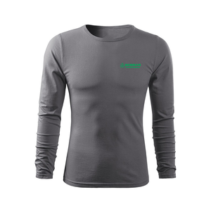 Customizable O-Neck Casual Jersey 180g Breathable Plain Dyed New Fashion Autumn Winter Men's Solid Color <b>Long</b> <b>Sleeve</b> T-Shirts - Product Image 3