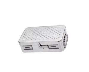 Caja de Almacenamiento de Instrumentos Veterinarios de Acero Inoxidable con Tapa, Caja de Esterilización Quirúrgica, Acabado Personalizable, Alta Calidad, KAHLU - Product Image 1