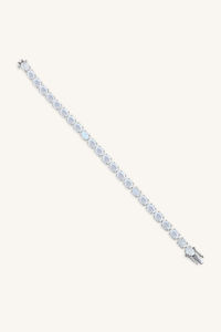 <b>Rainbow</b> Moonstone <b>Bracelet</b> in 92.5 Sterling Silver KLSB-20641 - Product Image 4