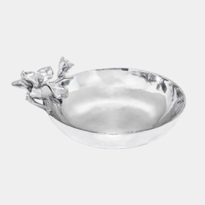 Moderno Tazón Minimalista de Metal Negro con Interior Dorado y Tres Patas para Servir Alimentos, Hecho a Mano, Suministro Directo de Fábrica OEM - Product Image 4