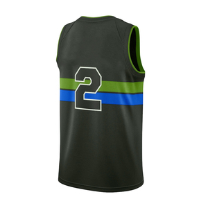 Maillot de basket-ball moderne 100% polyester à séchage rapide, design élégant, coupe athlétique, noms d'équipes personnalisés pour les équipes et les clubs - Product Image 3