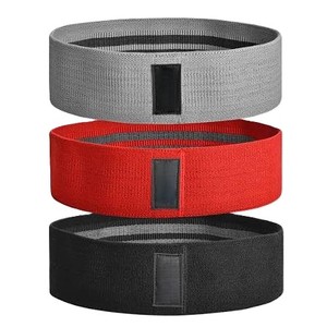 Heavy Duty Breathable Multifunctional Eco-Friendly Polyester Fabric Fitness Workout Elastic Hip Circle <b>Band</b> Gym <b>Exercise</b> - Product Image 3