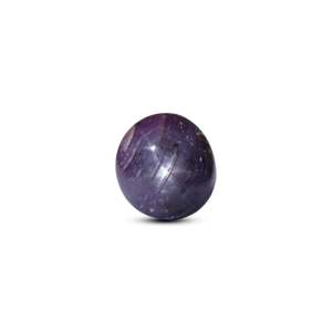 Natural Star Ruby 9.1 Carat Faceted Red Gemstone 10mm for Jewelry Making - Product Image 1
