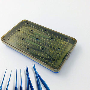 Ophthalmic Microsurgery Instrument Set Surgical Tool Kit Stainless Steel Scissors Needle Holders Tweezers by <b>Blush</b> surgical - Product Image 3