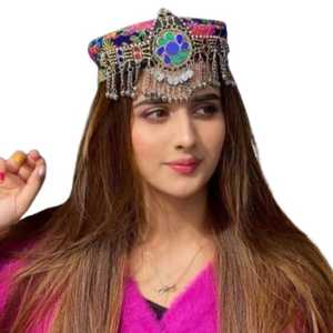 Casquette de style afghan pour femme, best-seller, séchage rapide, haute qualité, nouveau design, décontractée et idéale pour les fêtes, service OEM disponible - Product Image 1