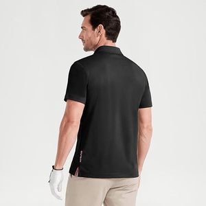 Polo de algodón verde para hombre, manga corta, para todas las estaciones, estilo uniforme, tela de alta calidad, camisetas tipo polo, cuello personalizable - Product Image 6