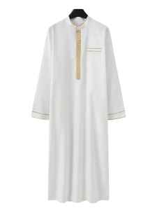 Túnica Larga Casual Elegante con Bordado y Cuentas, de Alta Calidad, Precio de Fábrica 2025, para Hombres Musulmanes, Antiarrugas y Transpirable - Product Image 6