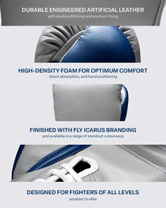 Private Label Supplier Factory OEM ODM Boxing Competition Gloves Premium Leather Professional Match Fight Gloves Custom Logo - Product Image 6