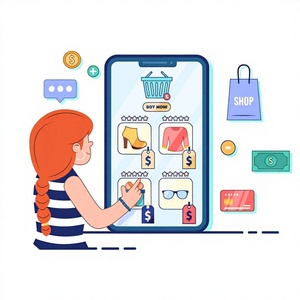 Aplicación Móvil Profesional de Comercio Electrónico Bajo Demanda con Gestión Inteligente de Pedidos y Interacción con Clientes en Tiempo Real - Product Image 1