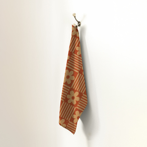Floral Printed Tea <b>Towel</b> Wholesale Factory Direct Sale 100% Cotton <b>Kitchen</b> Linen Set Tea <b>Towels</b> Supplier in India. - Product Image 5