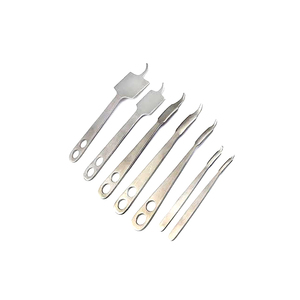 Retractor de cadera de acero inoxidable Hohmann para cirugía ortopédica, elevador quirúrgico manual con palanca y diseño óseo - Product Image 2