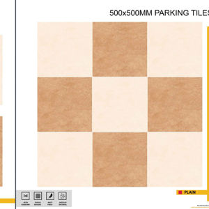 Dalles de sol extérieures pour allées et parkings 50x50 cm, conçues pour des performances fiables dans les environnements extérieurs à fort trafic. - Product Image 1