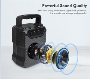 迷你便携式蓝牙户外扬声器中国制造新产品声音功率扬声器，带500毫安电池 - Product Image 6