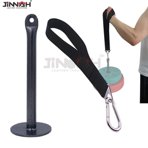 Sangles de poignet pour levage de charges lourdes, antidérapantes, de haute qualité, avec logo personnalisé, équipement de sécurité pour la musculation - Product Image 5