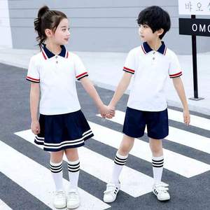 ชุดนักเรียนอนุบาลน่ารักสำหรับเด็ก วัสดุระบายอากาศได้ดีและสวมใส่สบายสำหรับวันเรียน - Product Image 4