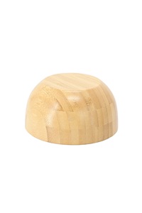 Tazón de Madera Natural Premium, Desechable, Ecológico, Hecho a Mano, Tazón de Madera Maciza para Ensaladas y Frutas, Vajilla Rústica para Mesa de Cocina - Product Image 5
