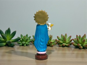 Nirmala Handicrafts - Estatua de Resina Hecha a Mano del Dios Krishna con Flauta, Corona de Pavo Real, Acabado Tradicional Colorido de Rajasthan para el Hogar - Product Image 3