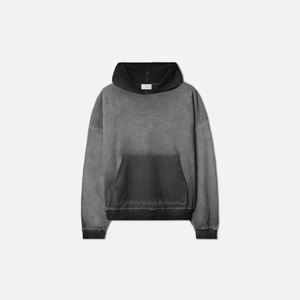 Sudadera con capucha personalizada al por mayor, estilo streetwear, corte holgado, para marcas de streetwear estadounidenses. - Product Image 4