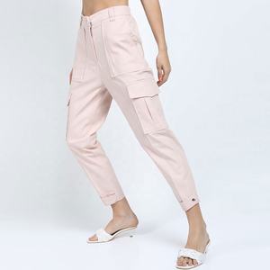 Pantalons cargo fuselés tendance, options d'impression personnalisée, coupe ajustée, pantalons utilitaires pour tenue de travail décontractée ou style streetwear - Product Image 3