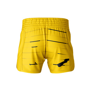 Pantalones Cortos de Boxeo con Logotipo Personalizado en la Parte Delantera, para MMA y Muay Thai, Elásticos, de Secado Rápido, Ligeros, 100% Poliéster - Product Image 2