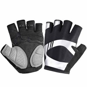 Breathable Leather Workout Gloves for <b>Stepper</b> Weight Lifting Training Cycling <b>Exercise</b> Sport Palm Fitness for Men Women - Product Image 3