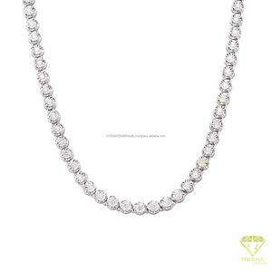 Collier tennis élégant style baguette avec maillons en pierres rectangulaires, bijoux de luxe pour femmes - Product Image 6