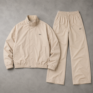 Veste coupe-vent à col montant personnalisée en gros pour homme, en nylon, avec boutons-pression, imperméable, légère, pour jogging, vente en gros OEM - Product Image 5