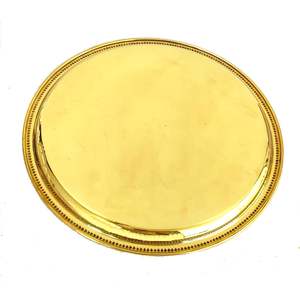 Juego de Vajilla de Lujo Art Deco de Latón URE, Paquete de 6 Piezas para Celebraciones de Diwali - Product Image 3