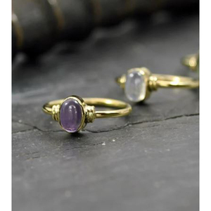 Anillos Geométricos de Latón Chapado en Oro, Unisex, Estilo Moderno, Joyería para Uso Diario - Product Image 2