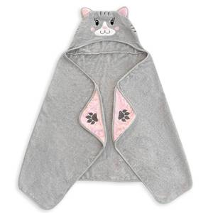 Professional Supplier Organic Bamboo Baby Sustainable Bamboo <b>Towel</b> Antibacterial Soft Hooded Bath <b>Wrap</b> Private Label - Product Image 4