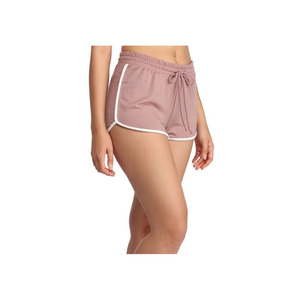 Shorts Deportivos para Mujer, Cintura Elástica, Corte Medio, Ecológicos, Spandex/Poliéster, Secado Rápido, Ligeros, para Gimnasio, Entrenamiento, Fitness, Color Sólido - Product Image 1