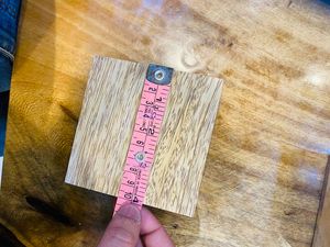 Mango Wood Jewelry Box <b>with</b> Natural Finish and Magnetic <b>Lid</b> for Living Room & Kitchen Storage and Gift Packaging - Product Image 2