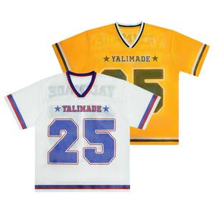 Shorts de football personnalisés sublimés imprimés en 3D, style streetwear tendance, avec broderie, design en maille, coupe courte, col en V, pour équipe nationale, été, séchage rapide - Product Image 1