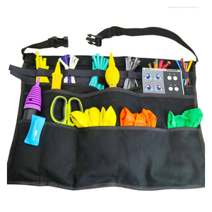 Tablier unisexe noir en polyester tissé avec fermeture à bouton-pression pour uniforme de personnel de restaurant, barman et serveur - Collection 2026 ODM - Product Image 5