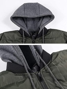 Blouson bomber homme fin, respirant, écologique, coupe-vent, avec option logo frontal, idéal pour le printemps et le froid - Product Image 5